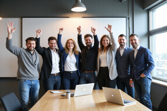 Successful case study for SaaS company